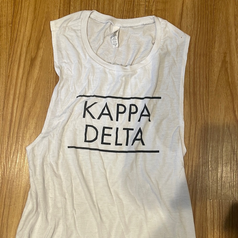 Kappa delta sleeveless tank